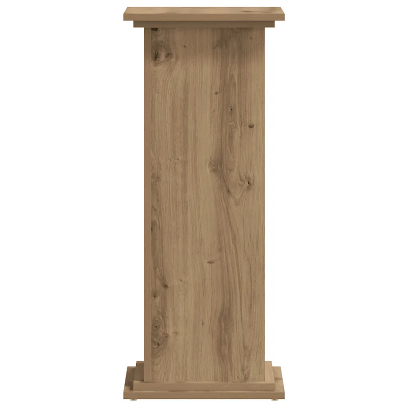Plant Stand Artisan Oak 33x33x80 cm Engineered Wood