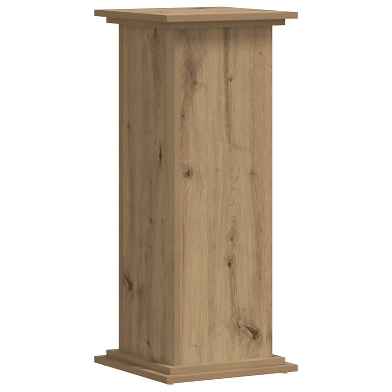 Plant Stand Artisan Oak 33x33x80 cm Engineered Wood