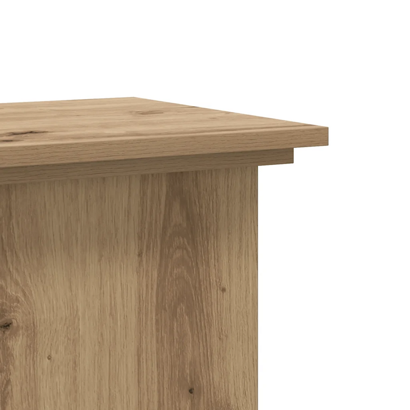 Plant Stand Artisan Oak 33x33x80 cm Engineered Wood