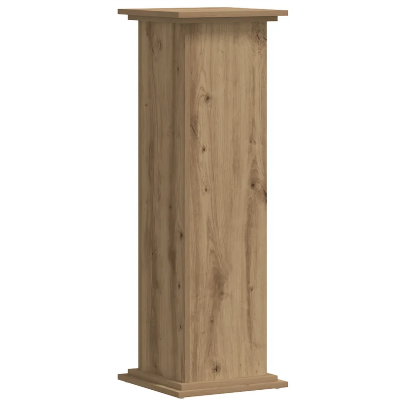 Plant Stand Artisan Oak 33x33x100 cm Engineered Wood