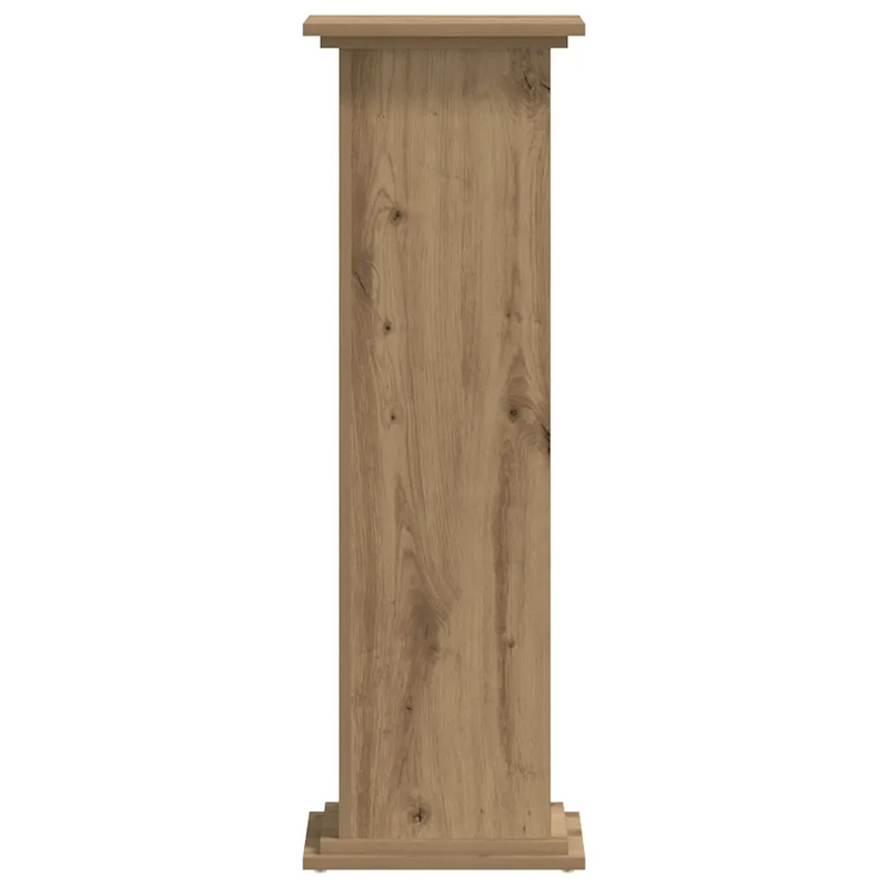 Plant Stand Artisan Oak 33x33x100 cm Engineered Wood