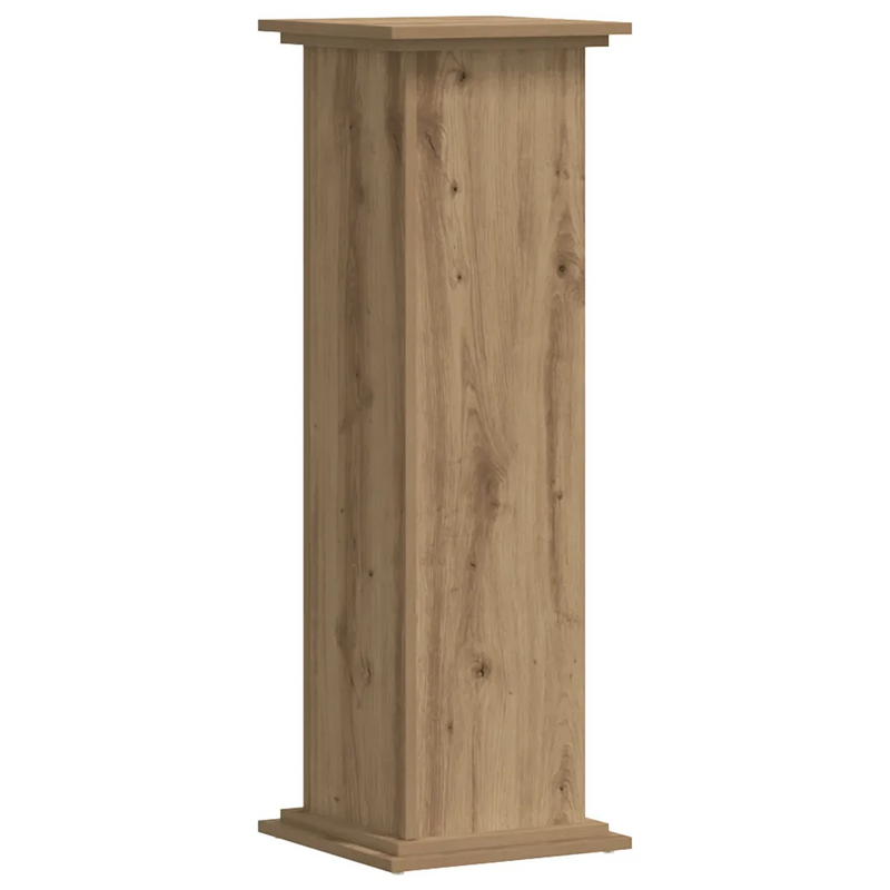 Plant Stand Artisan Oak 33x33x100 cm Engineered Wood