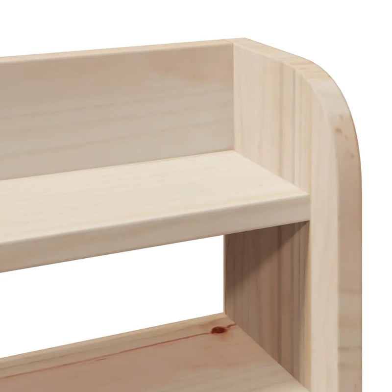 Bed Frame without Mattress 135x190 cm Solid Wood Pine