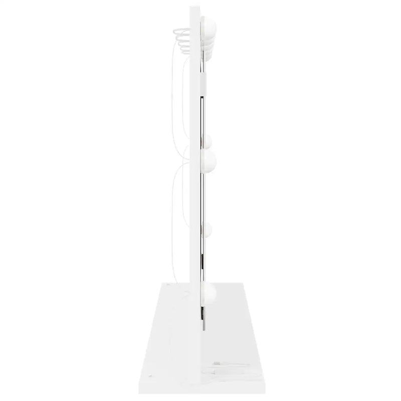 Vanity Mirror White 80 x 15 x 18 cm Glass and Engineered wood