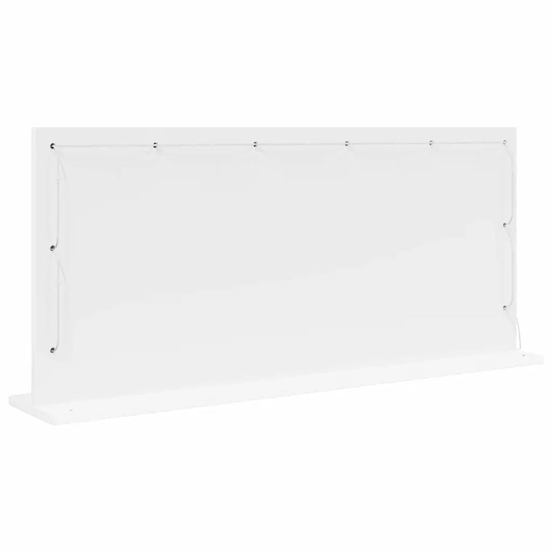 Vanity Mirror White 100 x 45 x 18 cm Glass and Engineered wood