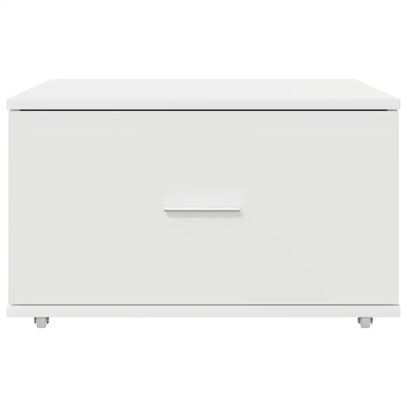 Drawer Cabinet with Wheel White 55 x 45 x 31 cm