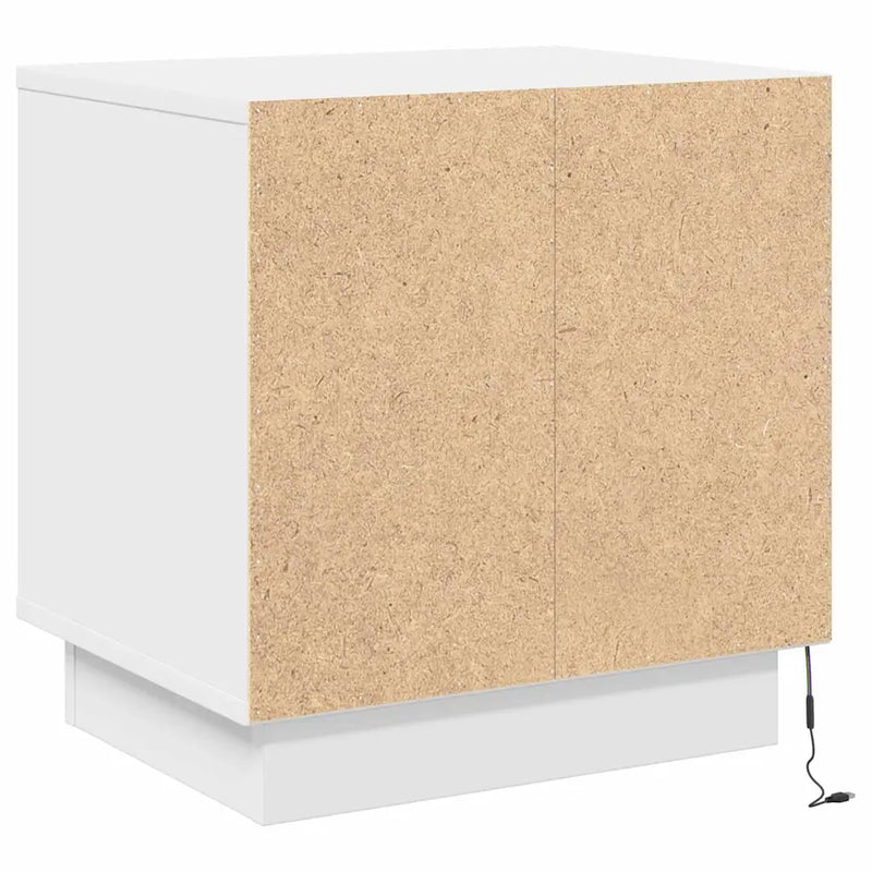 Bedside Cabinet White 44 x 34,5 x 45 cm Engineered Wood