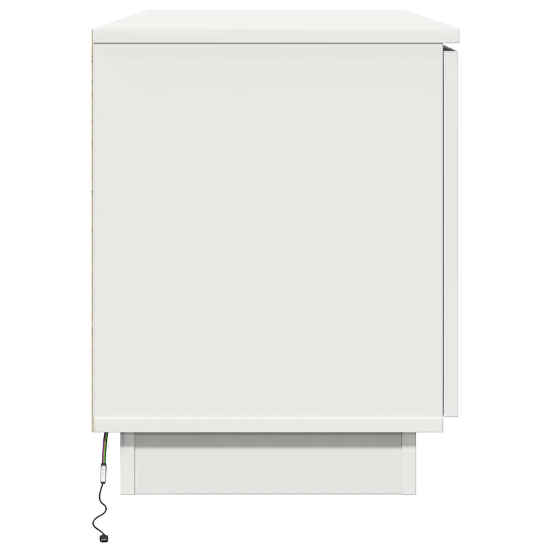 TV Cabinet White 100 x 38 x 49 cm Engineered Wood