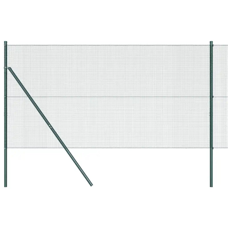 Fence Post Green 10 x 1 m (12 x 12 mm mesh) Steel