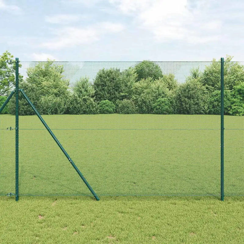 Fence Post Green 10 x 1,5 m (12 x 12 mm mesh) Steel