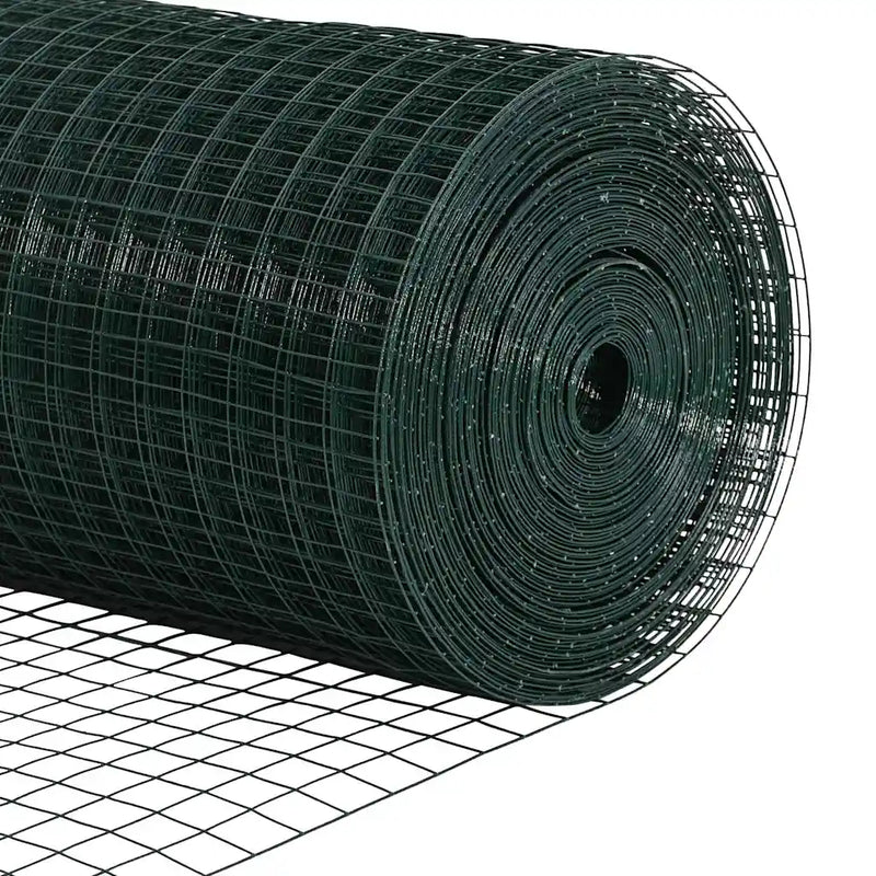 Fence Post Green 25 x 1 m (12 x 12 mm mesh) Steel