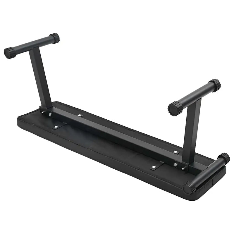 Weight Bench Folding Black 108 x 27 x 41 cm Powder-Coated Steel