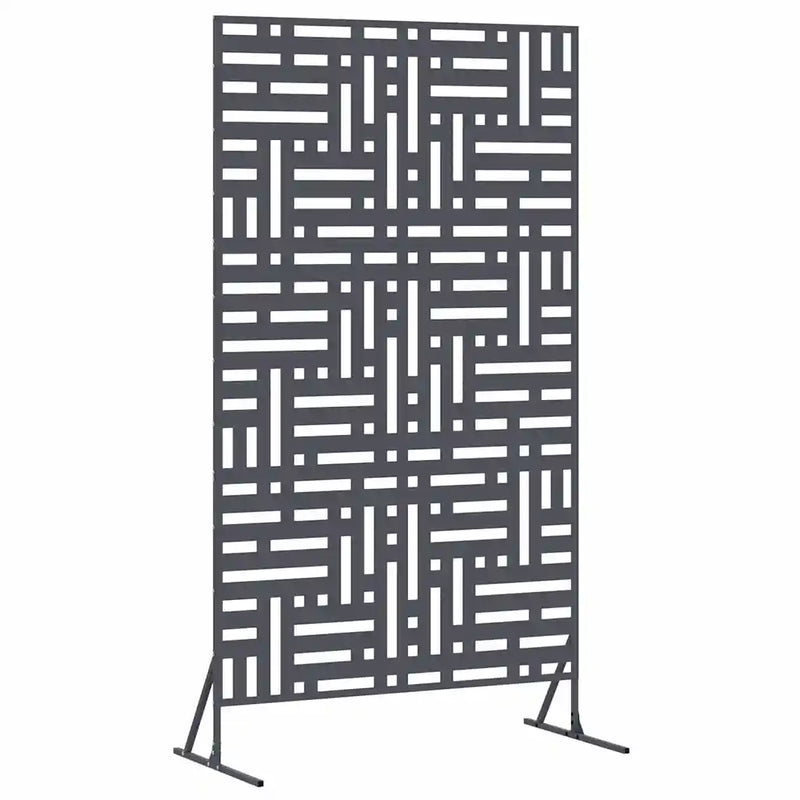 Privacy Screen 100 x 50 x 180 cm Steel Anthracite