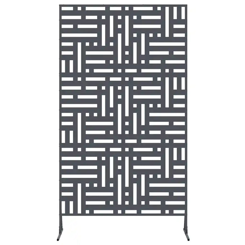 Privacy Screen 100 x 50 x 180 cm Steel Anthracite