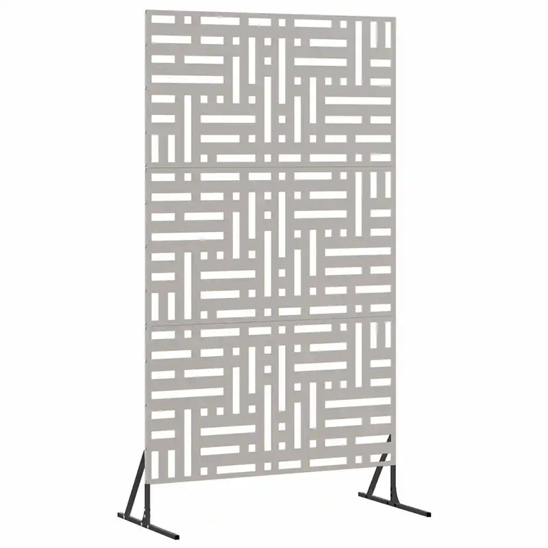 Privacy Screen 100 x 50 x 180 cm Weathering Steel Rusty