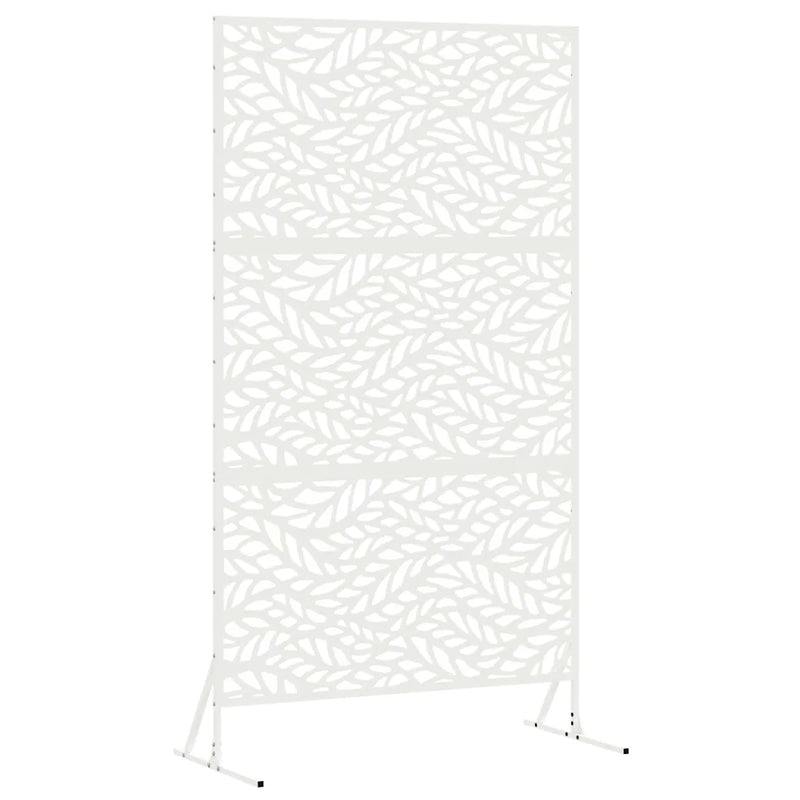 Privacy Screen 100 x 50 x 180 cm Steel White