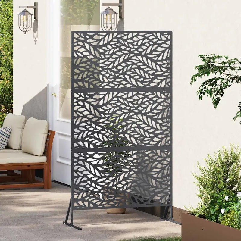 Privacy Screen 100 x 50 x 180 cm Steel Anthracite