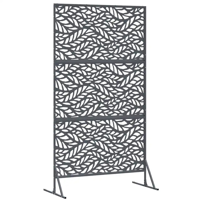Privacy Screen 100 x 50 x 180 cm Steel Anthracite