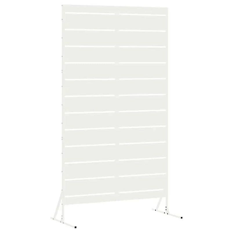 Privacy Screen 100 x 50 x 180 cm Steel White