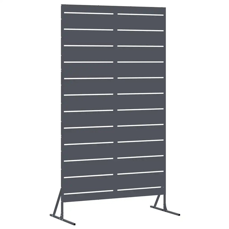 Privacy Screen 100 x 50 x 180 cm Steel Anthracite