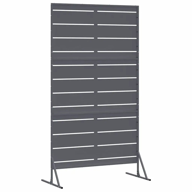 Privacy Screen 100 x 50 x 180 cm Steel Anthracite