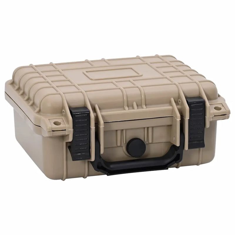 Hard Luggage Case with Storage Sand 27 x 24,5 x 12,5 cm