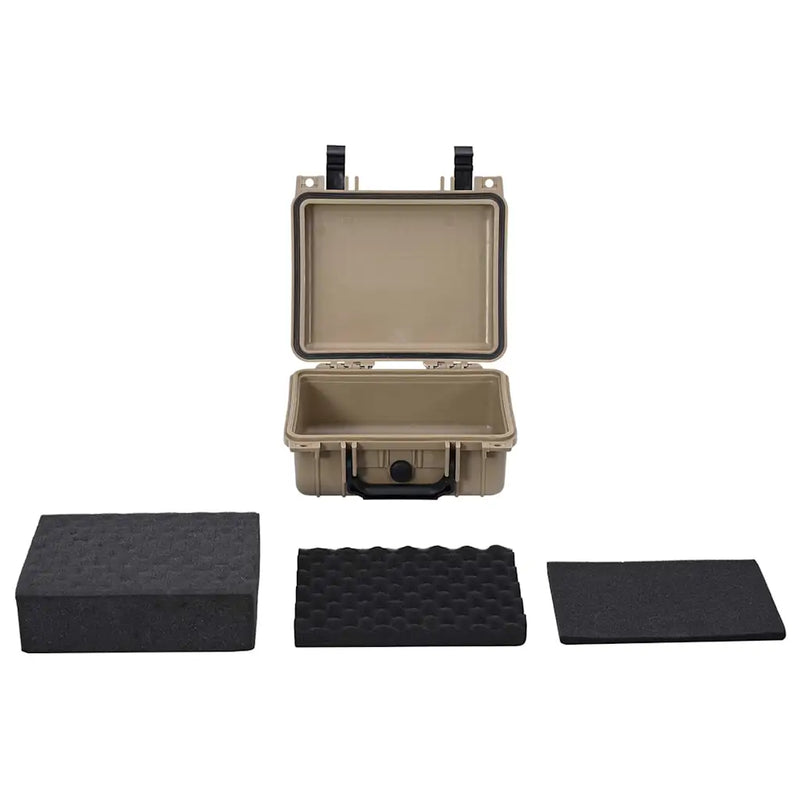 Hard Luggage Case with Storage Sand 27 x 24,5 x 12,5 cm