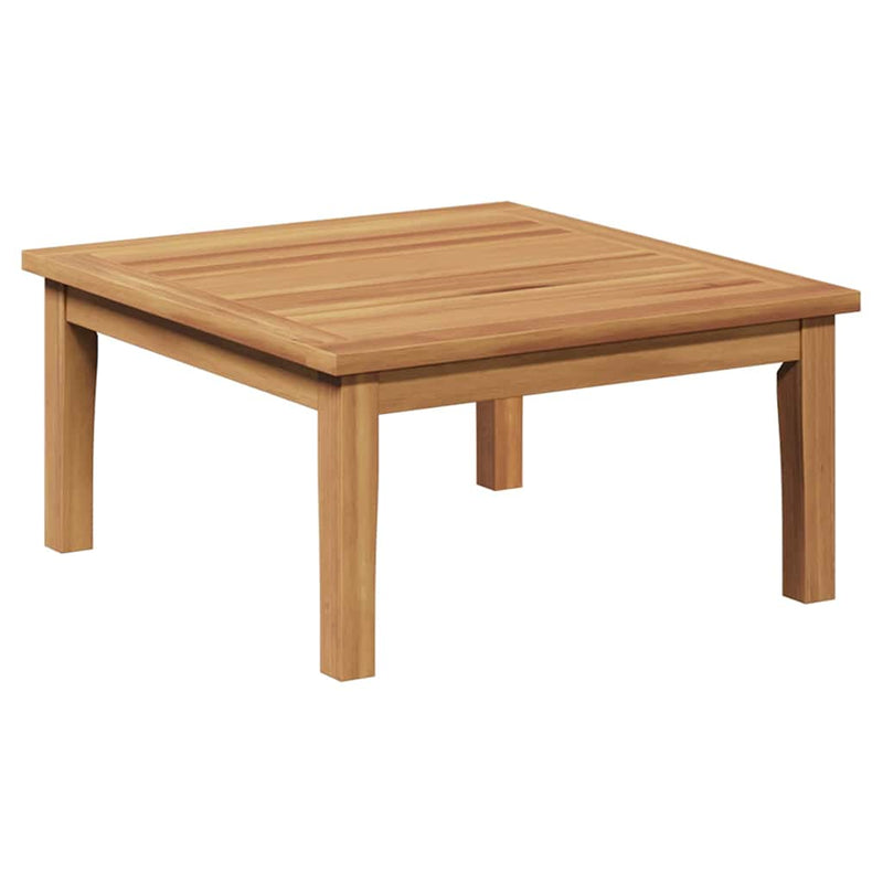 vidaXL Garden Bench 2 pcs Grey and Brown Solid Teak wood