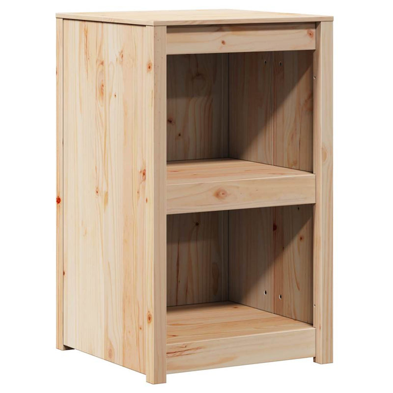 vidaXL Kitchen Cabinet Brown Oak 55 x 55 x 92 cm Solid Pine Wood