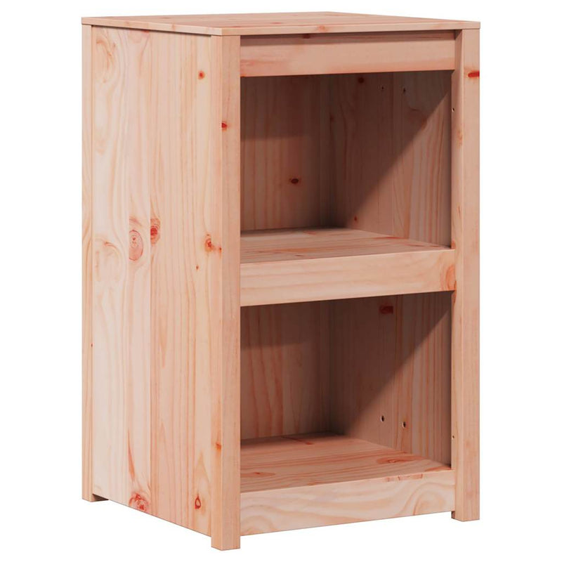 vidaXL Kitchen Cabinet Brown Oak 55 x 55 x 92 cm Solid Pine Wood