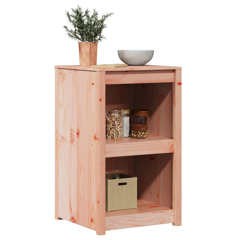 vidaXL Kitchen Cabinet Brown Oak 55 x 55 x 92 cm Solid Pine Wood