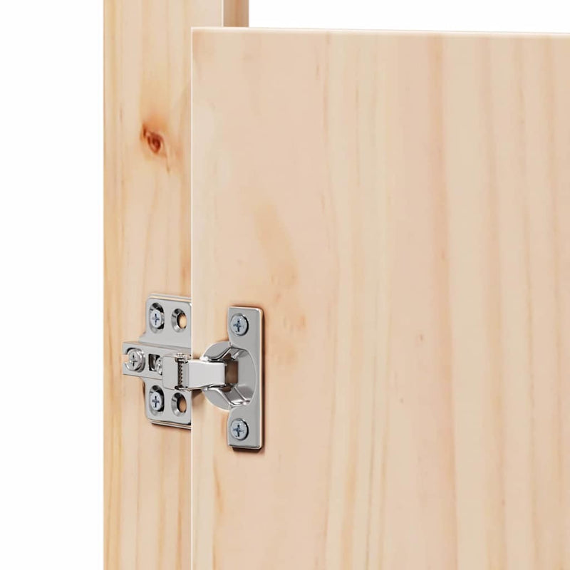 vidaXL Kitchen Door Brown Oak 50 x 9 x 82 cm Solid Pine wood