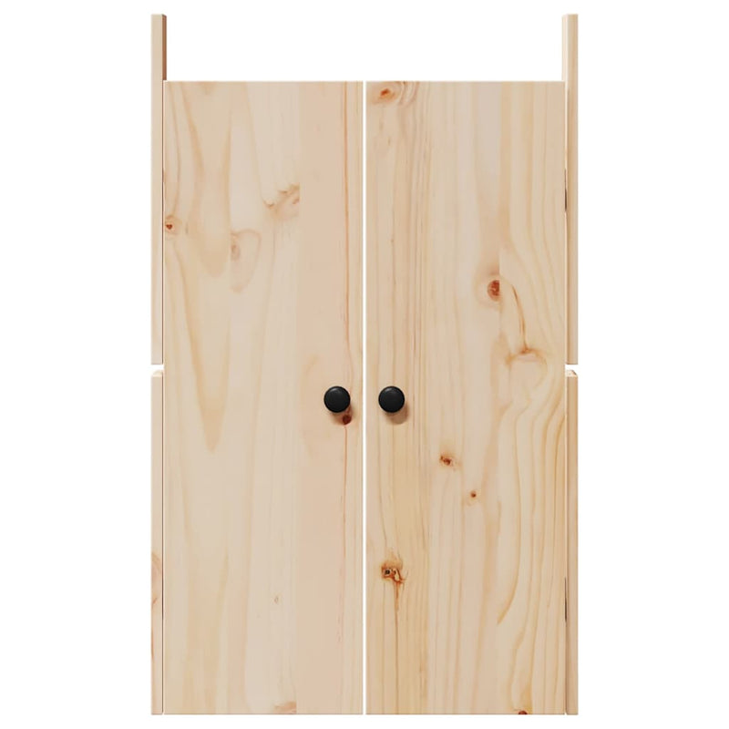 vidaXL Kitchen Door Brown Oak 50 x 9 x 82 cm Solid Pine wood