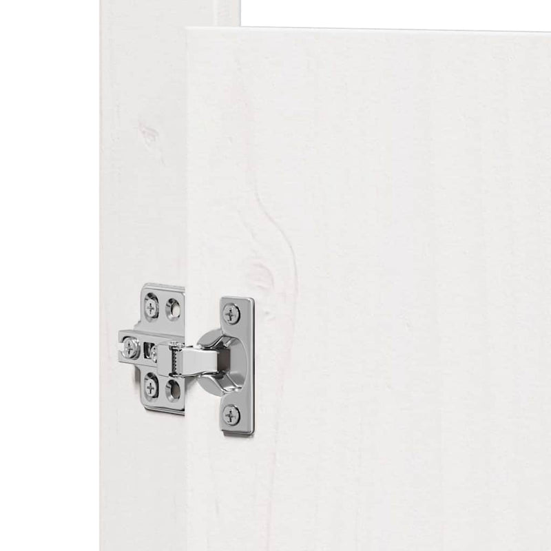 vidaXL Kitchen Door White 50 x 9 x 82 cm Solid Pine wood