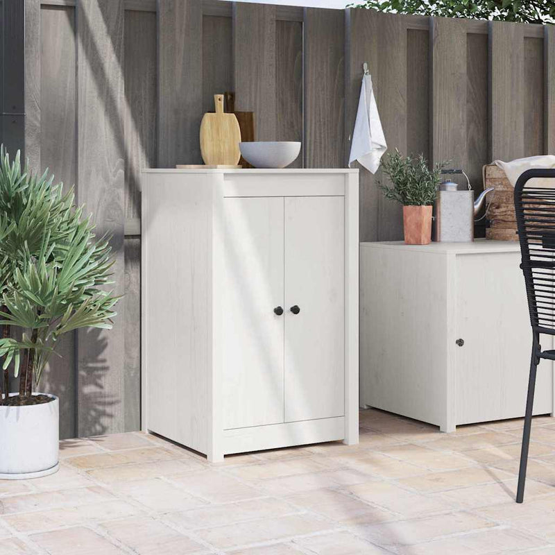vidaXL Kitchen Door White 50 x 9 x 82 cm Solid Pine wood