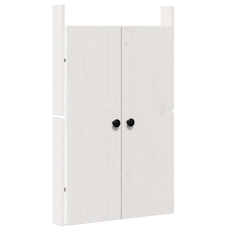 vidaXL Kitchen Door White 50 x 9 x 82 cm Solid Pine wood