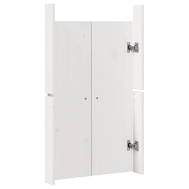 vidaXL Kitchen Door White 50 x 9 x 82 cm Solid Pine wood