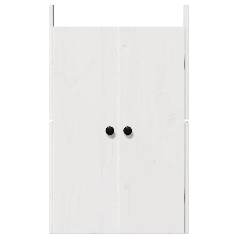 vidaXL Kitchen Door White 50 x 9 x 82 cm Solid Pine wood