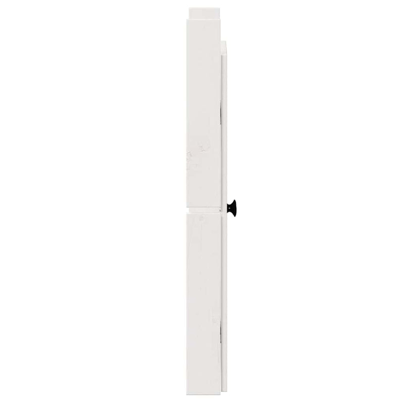 vidaXL Kitchen Door White 50 x 9 x 82 cm Solid Pine wood
