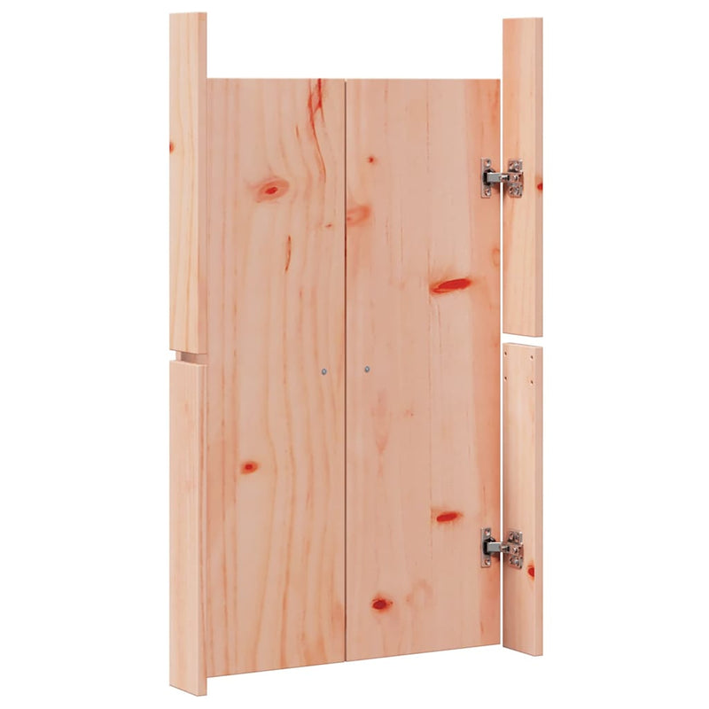 vidaXL Kitchen Door 2 pcs Brown 50 x 9 x 82 cm Solid Douglas Fir wood