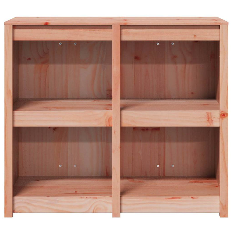 vidaXL Kitchen Cabinet Brown Oak 106 x 55 x 92 cm Solid Pine Wood