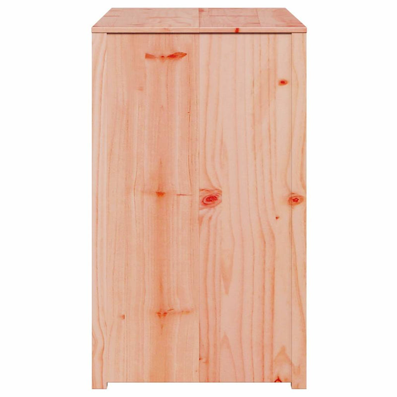 vidaXL Kitchen Cabinet Brown Oak 106 x 55 x 92 cm Solid Pine Wood