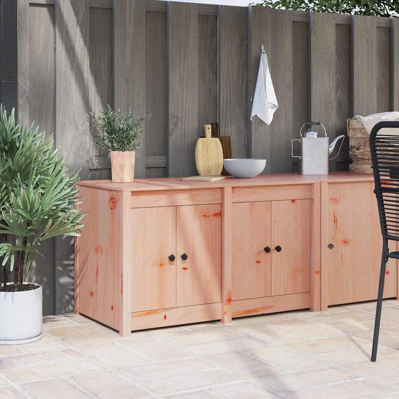 vidaXL Kitchen Cabinet Brown Oak 106 x 55 x 64 cm Solid Pine wood