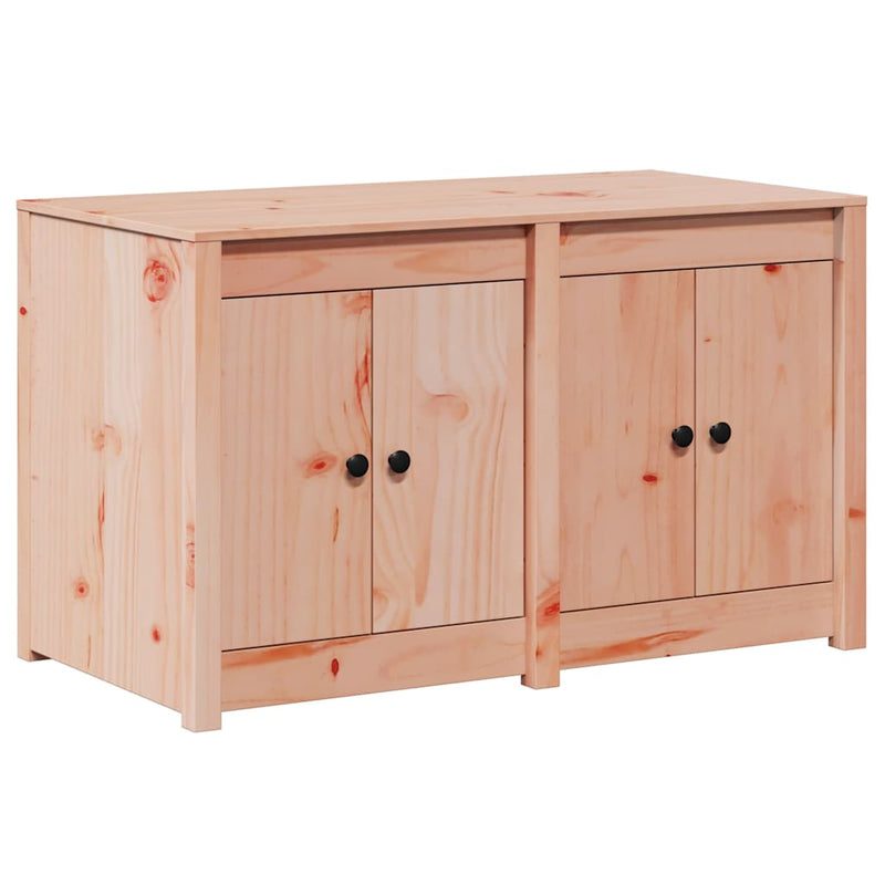 vidaXL Kitchen Cabinet Brown Oak 106 x 55 x 64 cm Solid Pine wood