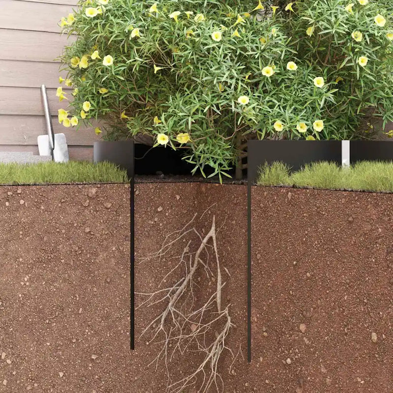 Root Barrier Black 0,7 x 5 m Polyethylene