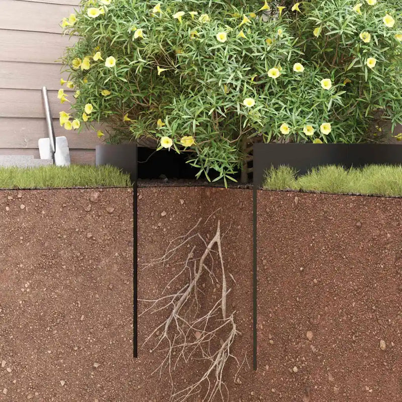 Root Barrier Black 0,7 x 15 m Polyethylene