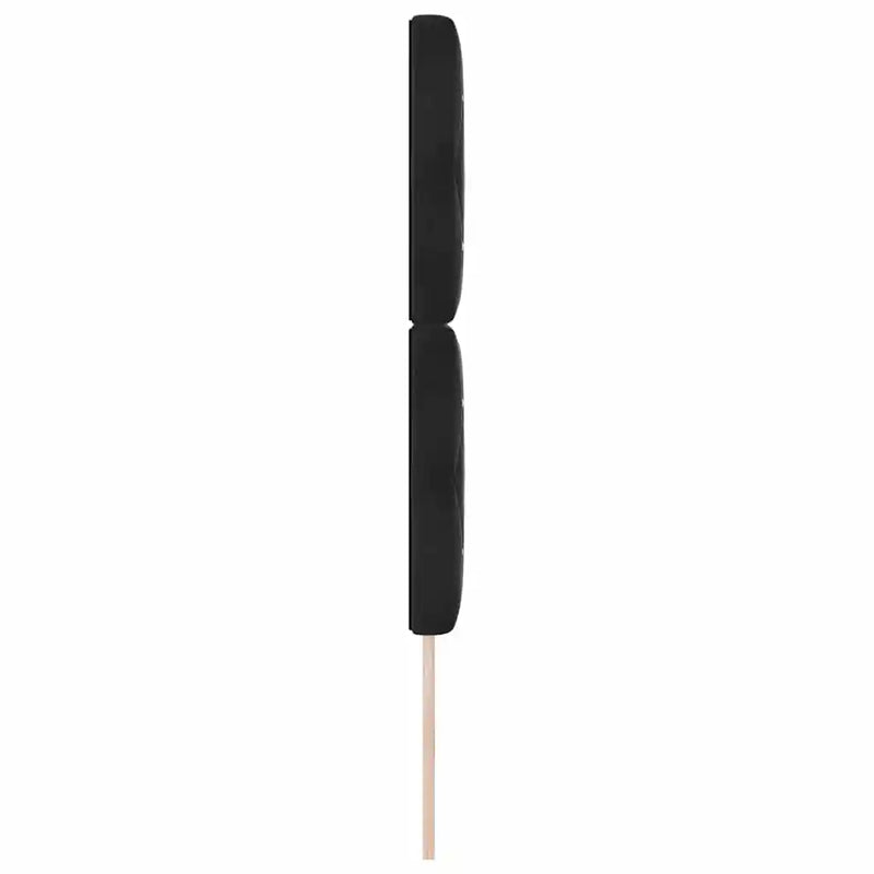 Headboard with Headboard Black 80 cm Faux Leather