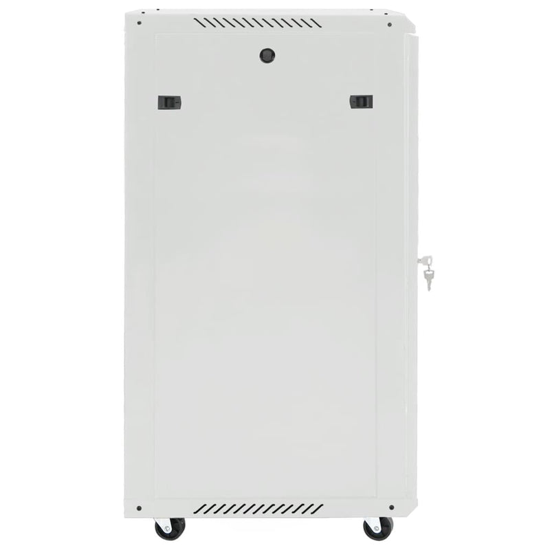 vidaXL 15U Network Cabinet 19" IP20 Grey 60x45x86 cm