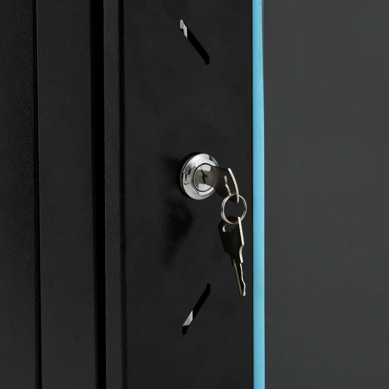 22U Network Cabinet 19" IP20 Black 60x60x120 cm