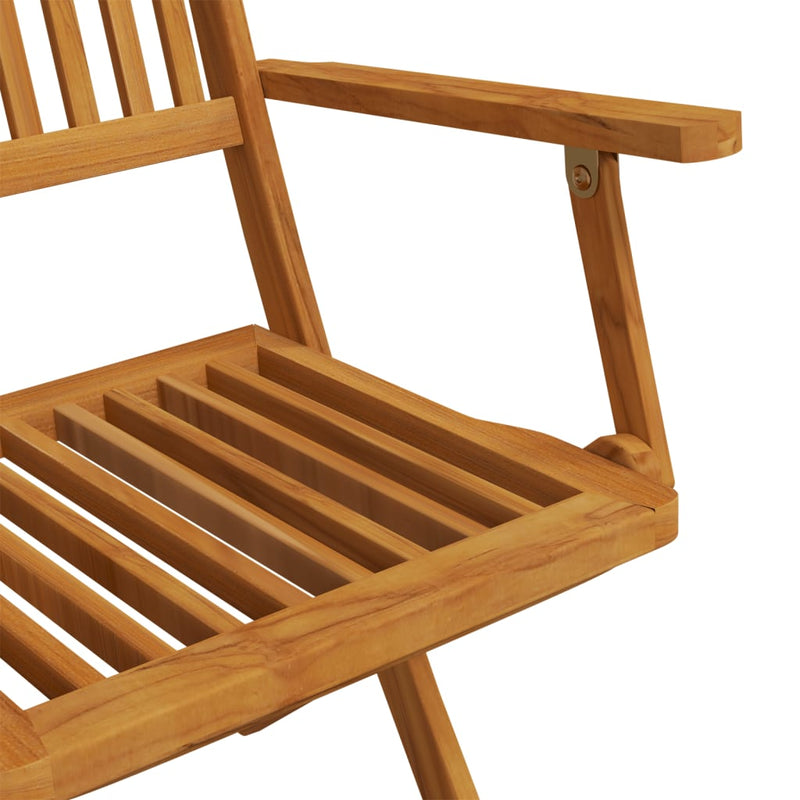 vidaXL 5 Piece Garden Dining Set Solid Wood Eucalyptus